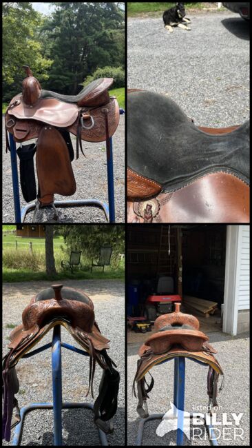 Barrel saddle, Tough1, Belinda Wildes , Westernsattel, Wapwallopen, Abbildung 5