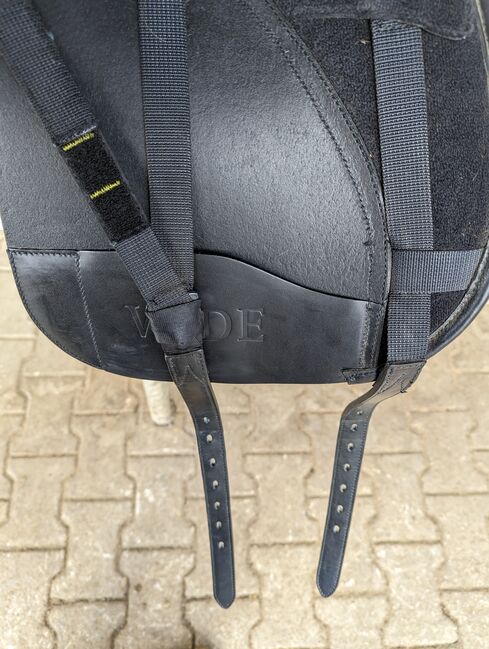 Bates Wide VS Leder-Sattel 18", Bates Wide VS, G. B., All Purpose Saddle, München, Image 3