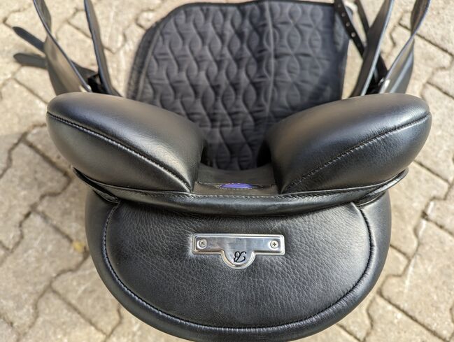 Bates Wide VS Leder-Sattel 18", Bates Wide VS, G. B., All Purpose Saddle, München, Image 2