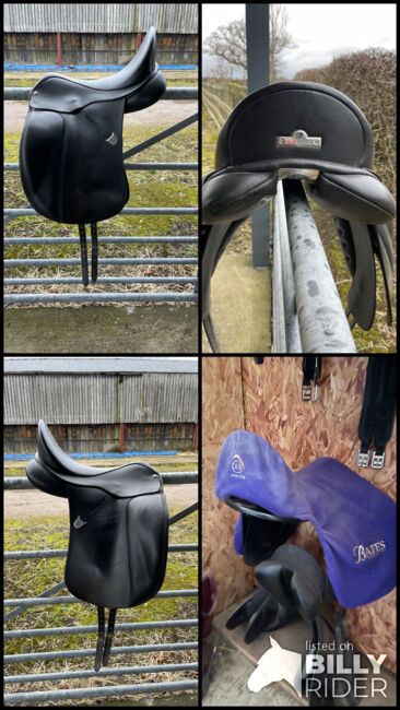 Bates CAIR dressage saddle, Bates , Ayshea Griffiths, Siodła ujeżdżeniowe, York, Image 7