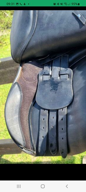 Bates Caprilli 17.5 GP Saddle, Bates Caprilli , Alex Carey, Vielseitigkeitssattel (VS), Windsor , Abbildung 8