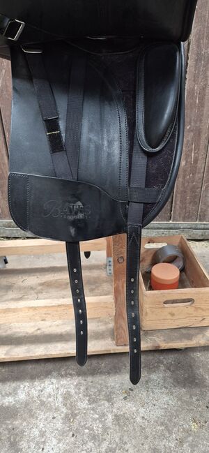 Bates Dressage Plus 17" 43cm schwarz, Bates Dressage Plus, Kiana, Dressage Saddle, Wolfsburg , Image 6