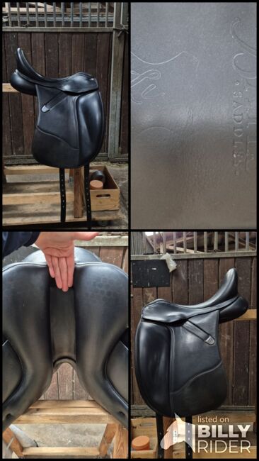 Bates Dressage Plus 17" 43cm schwarz, Bates Dressage Plus, Kiana, Dressage Saddle, Wolfsburg , Image 11