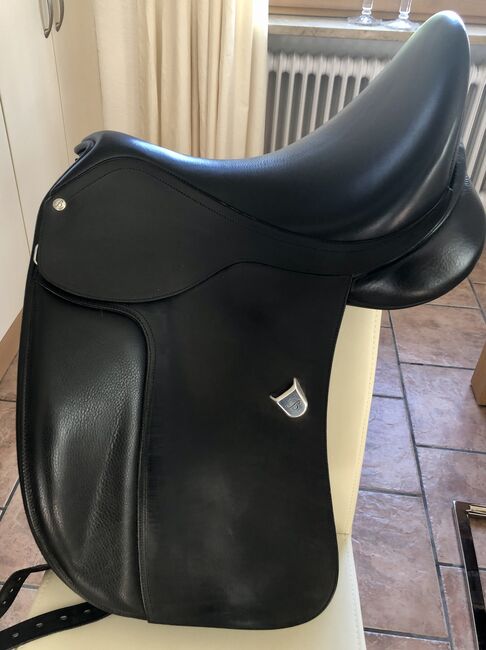 BATES Dressur Sattel 17,5 Schwarz Neuw., Bates Classic Dressur, Karin , Dressage Saddle, Köditz, Image 11