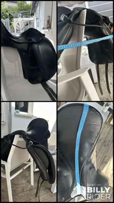 Bates Dressursattel 17,5, Bates , S.Panisch, Dressage Saddle, Leipheim , Image 7