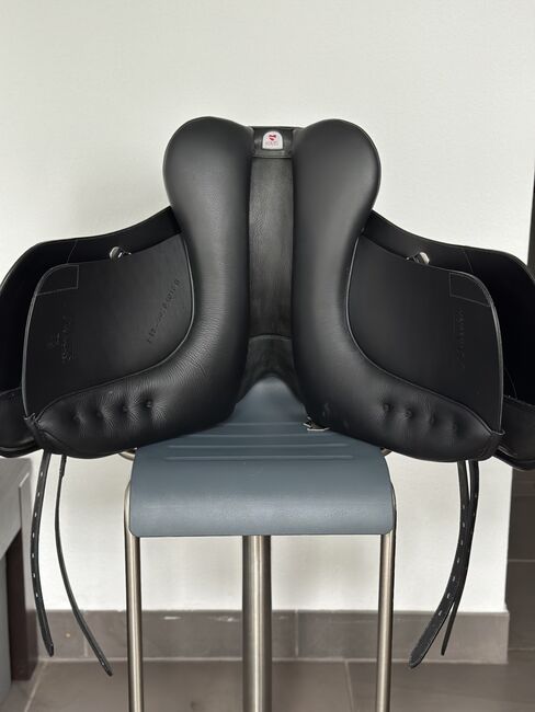 Bates Dressursattel+ / Größe 17,5“ / schwarz, Bates Dressur Sattel +, Tini, Dressage Saddle, Pilsting, Image 4