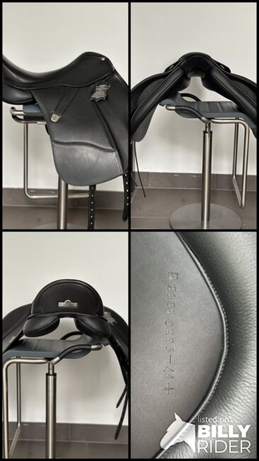 Bates Dressursattel+ / Größe 17,5“ / schwarz, Bates Dressur Sattel +, Tini, Dressage Saddle, Pilsting, Image 8