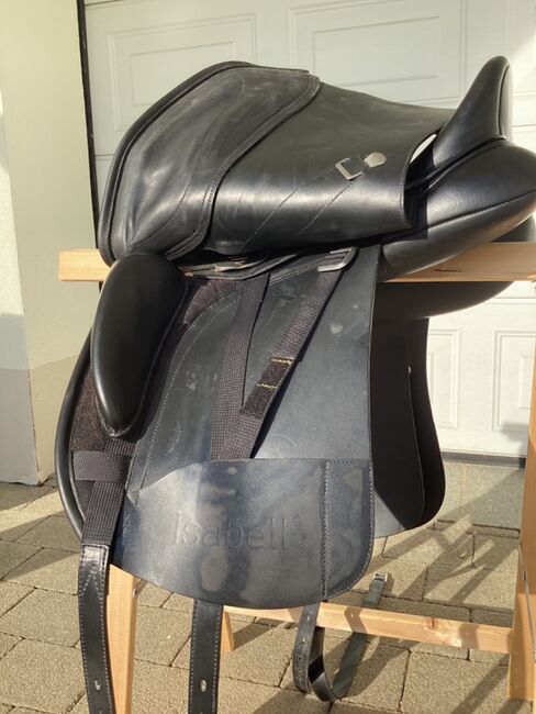 Bates Isabell Werth Dressursattel Kalbsleder, C-Air, 17,5`` aus erster Hand, Bates Saddles Isabell Werth, Franziska Hönle , Dressage Saddle, Berg, Image 4