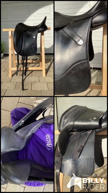 Bates Isabell Werth Dressursattel Kalbsleder, C-Air, 17,5`` aus erster Hand, Bates Saddles Isabell Werth, Franziska Hönle , Dressage Saddle, Berg, Image 14