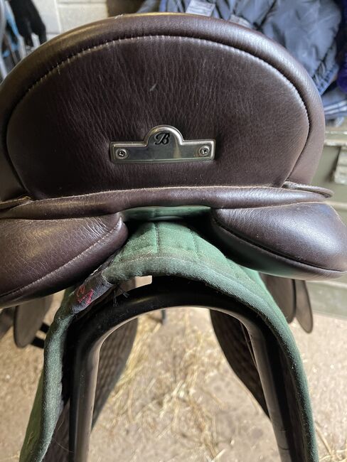 Bates leather GP saddle, Bates  Leather GP , Aly Day, Vielseitigkeitssattel (VS), Gloucestershire , Abbildung 4