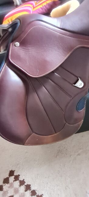 Bates Victrix Springsattel, Bates Victrix, Stephanie Schmid , Jumping Saddle, Renningen, Image 3