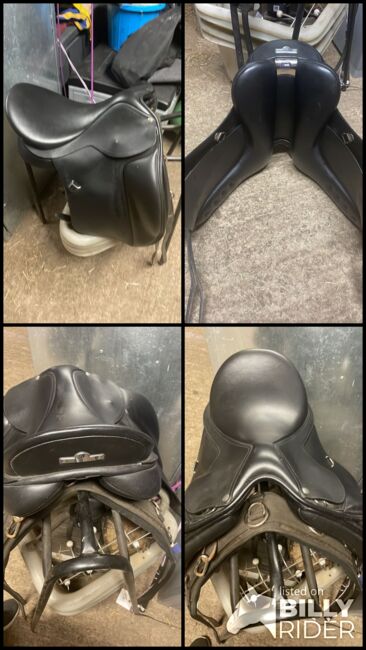 Bates wide 16.5” dressage saddle, Bates Wide dressage, Tanya murphy , Dressage Saddle, Woking, Image 7