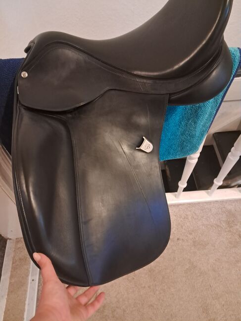 Bates wide Dessursattel, Bates Wide, O. Prinz, Dressage Saddle, Bergen, Image 3