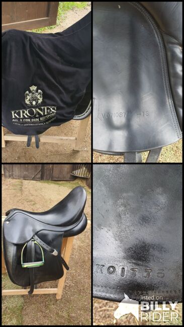 Bates Sattel mir verstellbarem Kopfeisen, Bates, Sabrina Beyreiss , Dressage Saddle, Straubing, Image 8