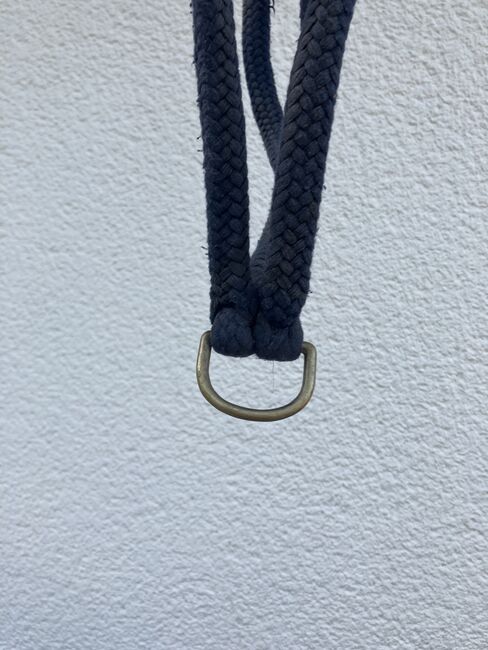 Knotenhalfter aus Baumwolle Blau, Verena 🐎 , Kantary, Rhens, Image 3