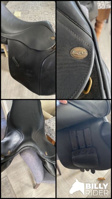 Beautiful 16.5in Harry Dabbs black leather saddle, Harry Dabbs, Andrea selby, Pozostałe siodła, Warwickshire , Image 9