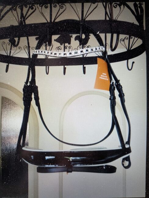 Wunderschöne anatomische Trense aus Lackleder und Strasssteinchen, High Quality Products Anatomische Trense, Maren , Bridles & Headstalls, Gifhorn