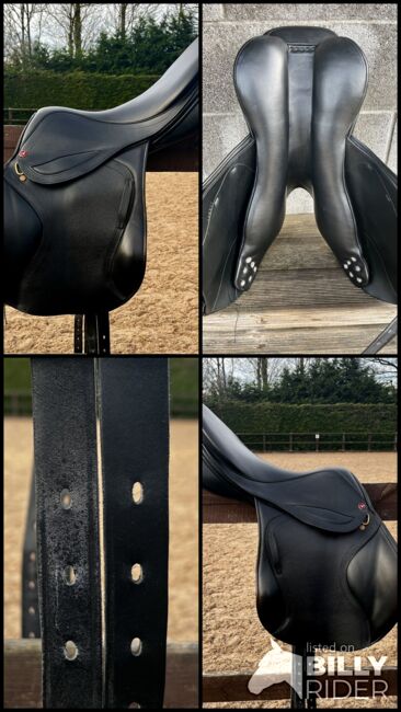 Beautiful Black Albion Jump / XC Monoflap Saddle, Albion Kontact Adjusta , KollieFox, Jumping Saddle, Cardiff, Image 12