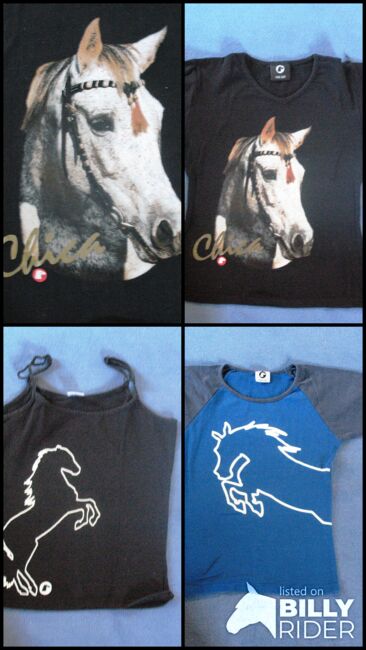 Schöne Kinder T-Shirts Pferd ( Gr. 152 / 164), CN, Children's Shirts & Tops, Altusried, Image 5