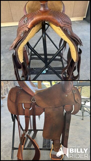 Beautiful custom Roping Saddle., Roping Saddle McCall Roping Saddle, Sarah , Siodła wszechstronne, Los Angeles, CA, Image 3