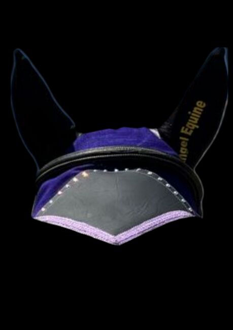 Beautiful dark purple numnah and ear bonnet set, Angel Equine , Abbey, Other Pads, Pretoria , Image 2