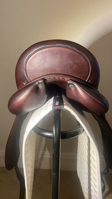 Beautiful Devecoux 18” Makila Lab E Dressage Saddle, Devecoux Makila Lab E, Laura Tapply, Siodła ujeżdżeniowe, Epsom, Image 3