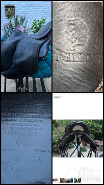 Schöner Dressursattel vom Typ Minos, Sommer Minos, Vera Lagerweij, Dressage Saddle, Herzogenrath, Image 9