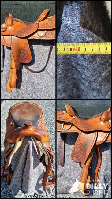 Beautiful Rocking R western saddle - 16 inch, Rocking R 2736, Sare, Western Saddle, Peer, Image 7