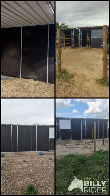 Gebrauchte Weidehütte der Firma Hippo-Tech, Hippo-Tech Gebrauchte Mobile Weidehütte, Christina Krollmann , Horse Stables, Gau-Bickelheim , Image 7