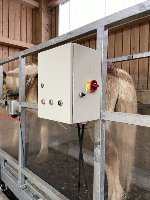 gebrauchtes Pferdelaufband, Marke Geisert Modell mit Bergauffunktion und Studenlose Geschwindigkeitsregulierung, Uta Frantzen, Riding Arena, Monschau, Image 3