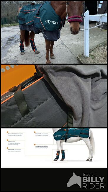 Bemer Horse Set Vermietung, Bemer Partnerin Maria Höltge, Pferdedecken, Halberstadt, Abbildung 4