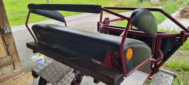Bequemes und stabiles Gig / Einachser Kutsche, Delvos Metallbau GmbH Big Swing, Delia, Kutschen, Urswil, Abbildung 3