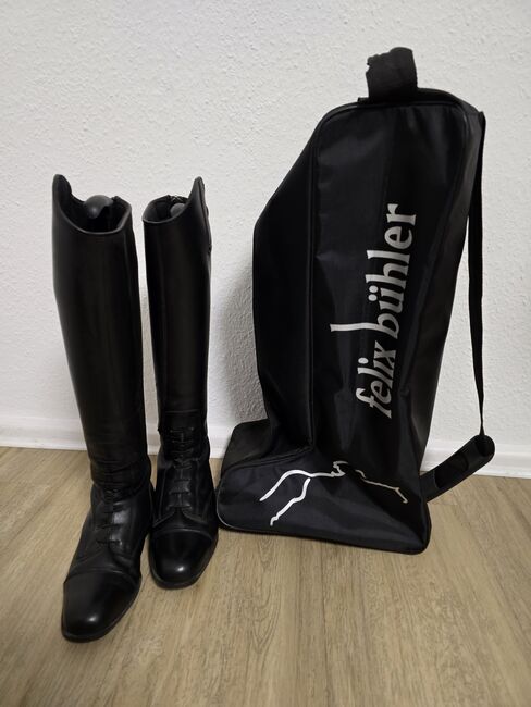 Reitstiefel Bergamo Grip 38 + Tasche + Stiefelspanner, Felix Bühler Bergamo Grip, Ivonne, Riding Boots, Berlin, Image 3