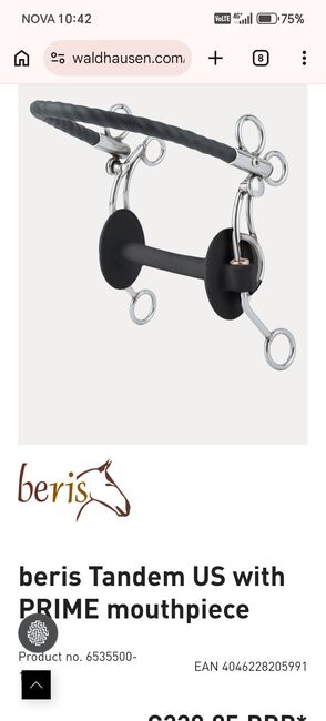Beris Hackabit with prime, Beris  Hackabit , A. Anetopoulos , Horse Bits, Volos 