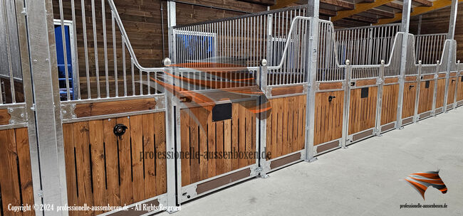 Die Beste Angebot - Außenbox, Pferdestall, Pferdebox und Offenstall, Weidehütte pferd, Stallbau, AUSSENBOXEN PFERDESTALL - PFERDEBOXEN, AUSSENBOXEN (AUSSENBOXEN), Horse & Stable Mats, Wałcz, Image 10