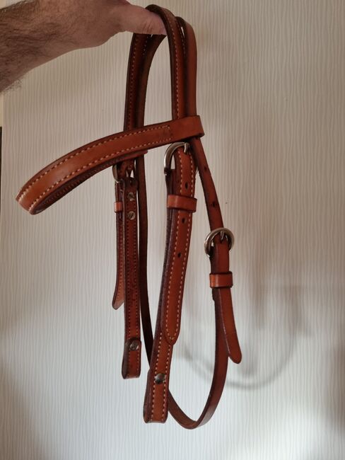 Trense Billy Cook braun schlicht Kleinpferd / Araber, Billy Cook Makers, Kirstin, Bridles & Headstalls, Gleichen, Image 3