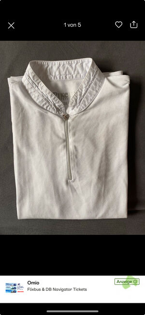 Weiße Turnierbluse, Pikeur, Celine, Na zawody, Drensteinfurt