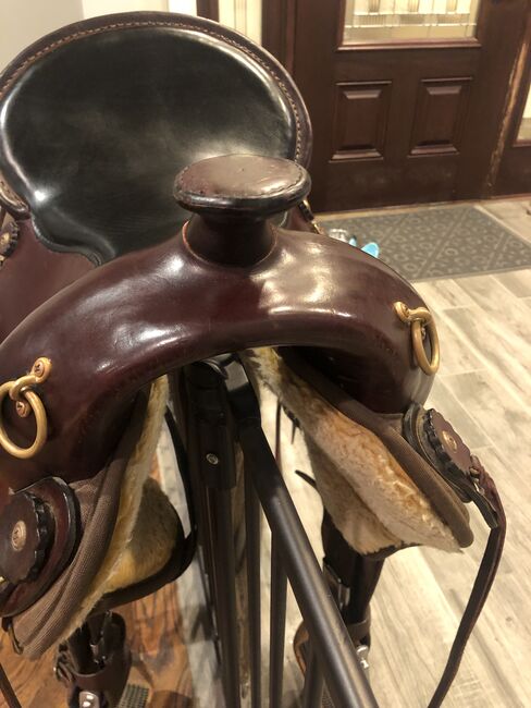 Big Horn Gaited Flex Spirit 17 inch seat, Big Horn Gaited Flex Spirit Trail, Jodi Abudarham , Western Saddle, Highland Park, Image 9