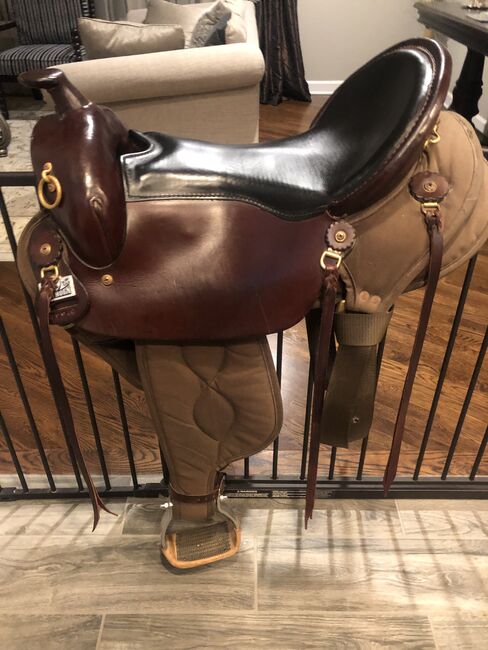 Big Horn Gaited Flex Spirit 17 inch seat, Big Horn Gaited Flex Spirit Trail, Jodi Abudarham , Western Saddle, Highland Park, Image 2