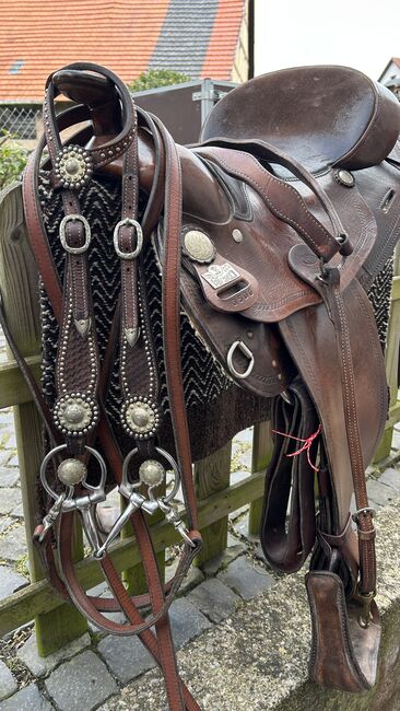 Big Horn Westernsattel Full Quater auch als Set, Big Horn 3500, Annika Sippel, Westernsattel, Sontra 