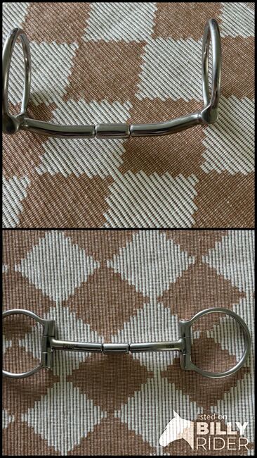 Billy Allen D Snaffle Bit 14,5 cm, Stonedeek Billy Allen D Snaffle bit, Angelika Beck, Horse Bits, Gründau, Image 3