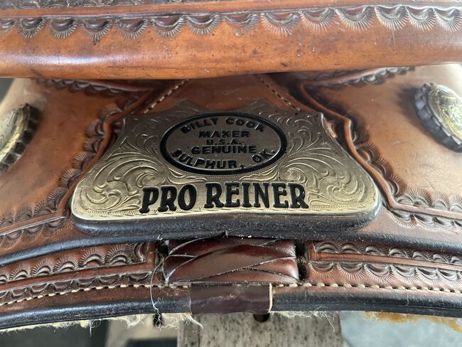 billy cook pro reiner 16inch full quarter te koop, billy cook pro reiner, jolanda Bakhuizen, Siodło westernowe , anerveen