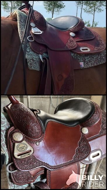 Billy cook reining saddle, Billy cook, Femke de Buck, Western Saddle, Middelburg, Image 3