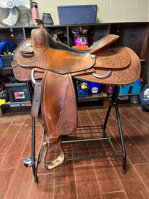 Billy cook Reining Saddle, Billy Cook , Alannah Harkins , Western Saddle, Prosper 