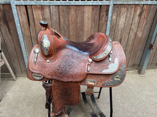 Billy Cook Showsattel, Billy Cook Showsattel, Claudia, Western Saddle, Wr. Neustadt