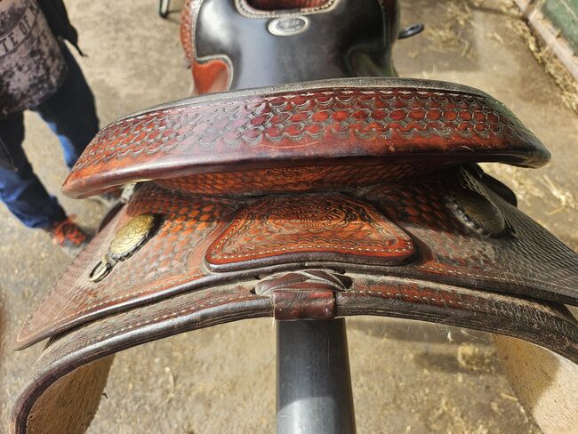 Billy Cook western Saddle 17.5inch trade, Billy Cook, E.E Rietveld, Western Saddle, Alphen aan den Rijn, Image 5