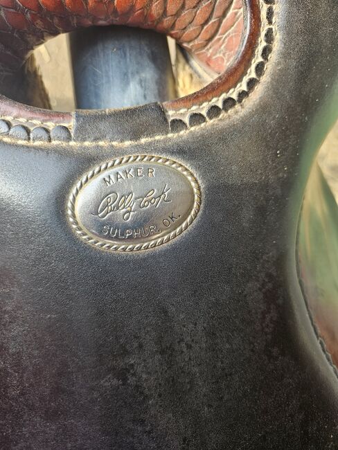 Billy Cook western Saddle 17.5inch trade, Billy Cook, E.E Rietveld, Western Saddle, Alphen aan den Rijn, Image 2