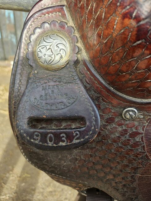 Billy Cook western Saddle 17.5inch trade, Billy Cook, E.E Rietveld, Western Saddle, Alphen aan den Rijn, Image 4