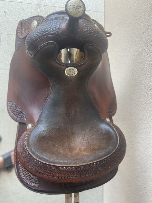 Billy Cook Westernsattel dkl. braun, Billy Cook, Eva Weichselbaumer , Western Saddle, Lohnharting, Image 5