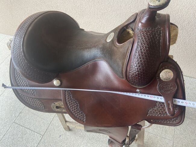 Billy Cook Westernsattel dkl. braun, Billy Cook, Eva Weichselbaumer , Western Saddle, Lohnharting, Image 7
